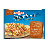 Birds Eye Steamfresh chef's favorites; lightly seasoned southwestern style rice with corn, peppers & onions Full-Size Picture